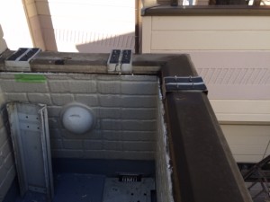 富士見台笠木撤去②