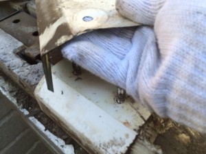 富士見台笠木撤去⑤