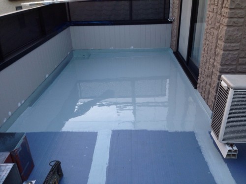 ウレタン１層目