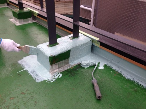 ウレタン１層目