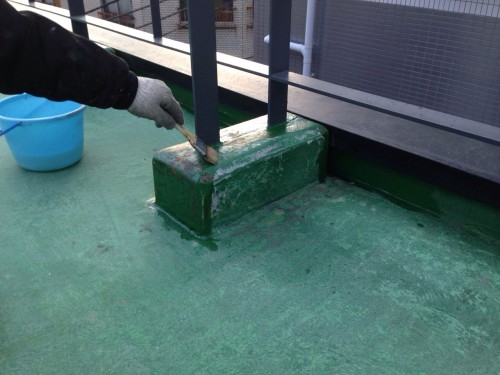 プライマー塗布⑵