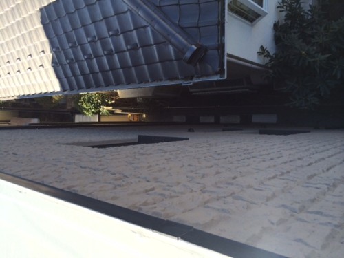 外壁施工完了上から⑴