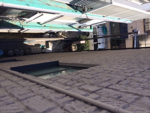 外壁施工完了上から⑵