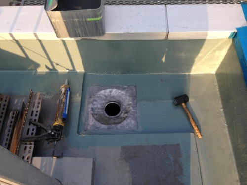 改修用ドレン設置