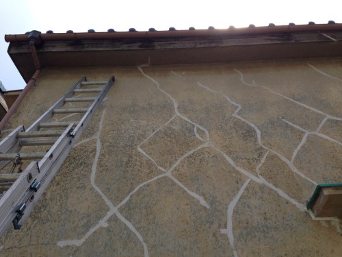 クラック補修完了