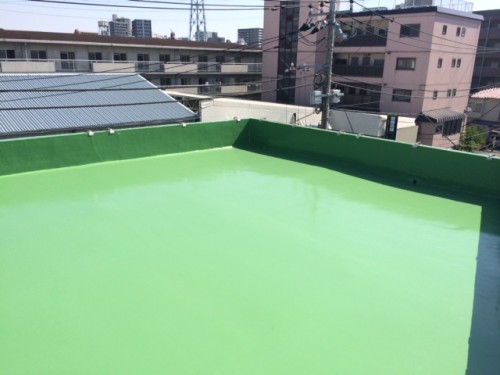 トップコート完了