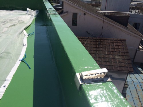 笠木内部アフター