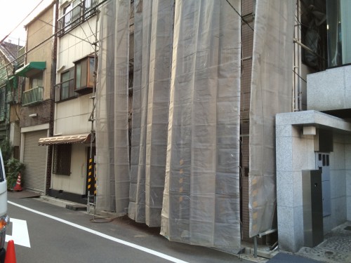 養生メッシュシート