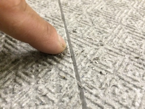 シートジョイントUカット後