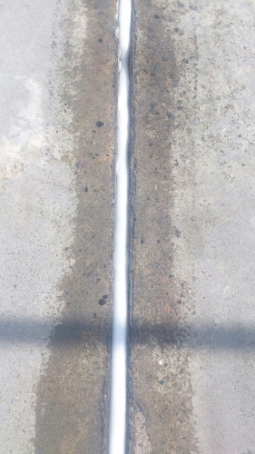 バックアップ材充填