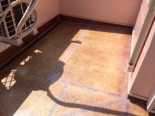 マット貼付け完了