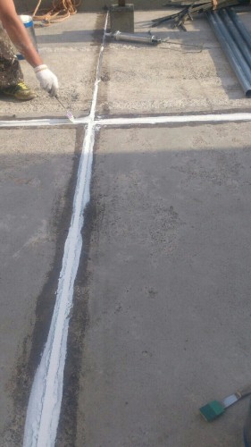 床目地シール均し