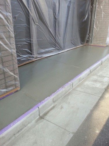 生コン打設完了⑴