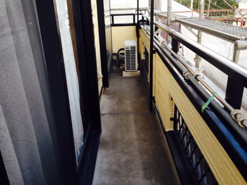 ベランダ施工前