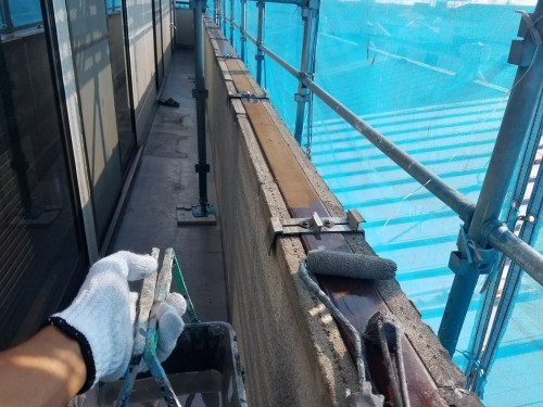 笠木修繕作業(株)鈴木工業