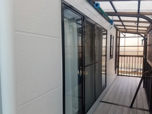 ベランダアフター