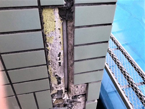 タイル剥落修理３(株)鈴木工業