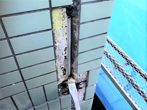 タイル剥落修理４(株)鈴木工業