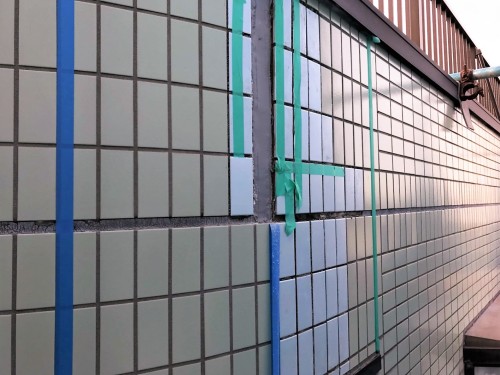 タイル剥落修理８(株)鈴木工業