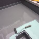 世田谷区「Ｋ様邸」にて屋上防水工事を行っております。大規模修繕工事はアシストリフォームにお任せください！