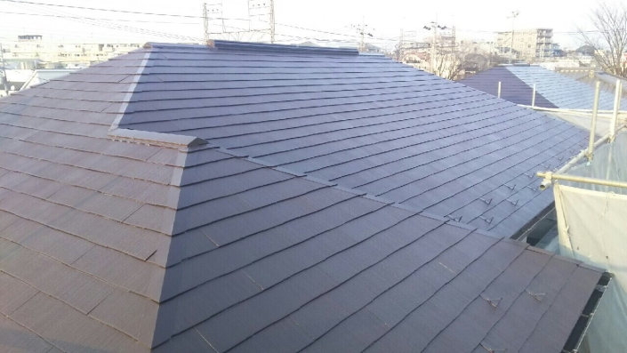 埼玉県さいたま市南区の木造住宅｜屋根塗装工事の施工事例