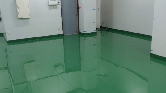 東京都品川区荏原の某店舗｜床の塗装工事の施工事例