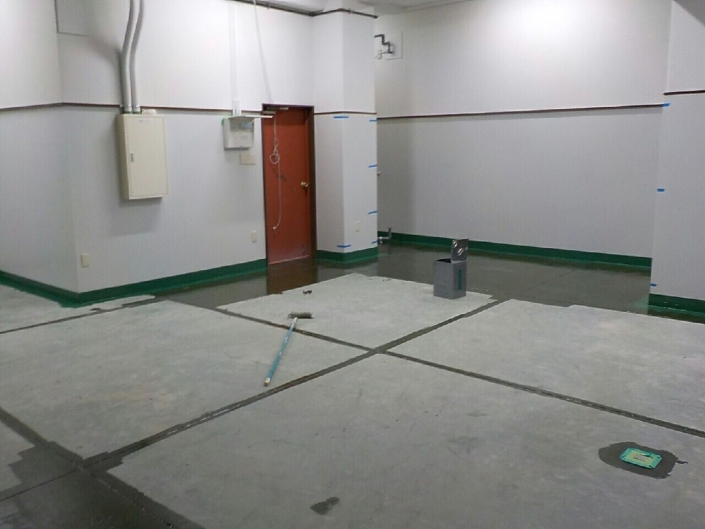 東京都品川区荏原の某店舗｜床の塗装工事の施工事例