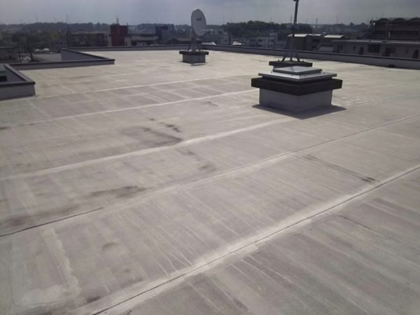 さいたま市緑区東浦和の某鉄骨マンション｜各所屋根の防水工事（メンテナンス） 施工事例