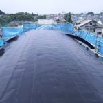 さいたま市緑区馬場のRC造の一般住宅｜雨漏り修理からの屋根塗装 施工事例